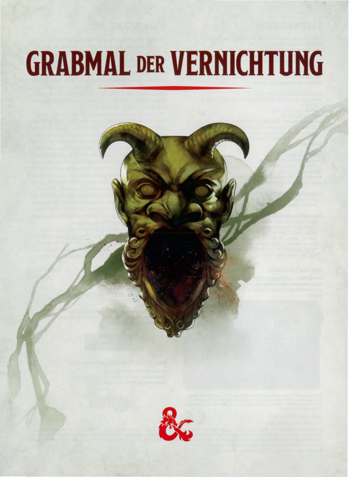 Cover von Grabmal der Vernichtung