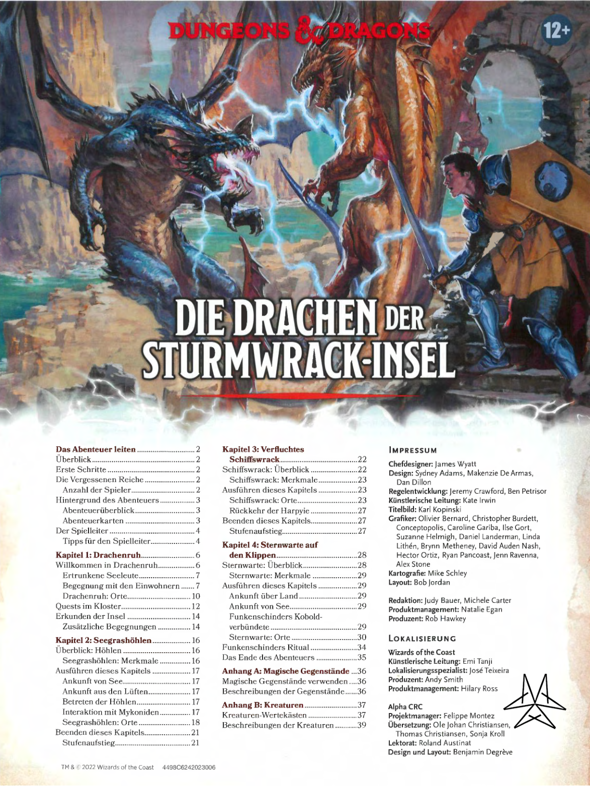Cover von Starterset - Die Drachen der Sturmwrack-Insel - Abenteuer